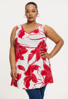 Singlet swing LILY - red