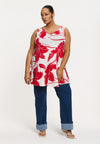 Singlet swing LILY - red