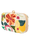 Clutch met kraaltjes - multi