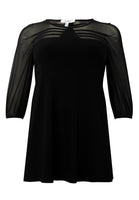 Tunic A-line DOLCE HANNELORE - black - #3