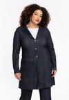 Long blazer DENIM DOLCE - black