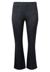 Trousers bootleg DENIM DOLCE - black 