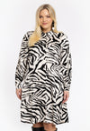 Blouse-dress TIGRE - black 