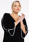 A-line dress DOLCE - black 