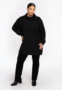 Turtleneck pullover - black - #2