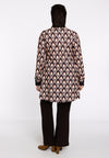 A-line blouse GOCCIA - purple 