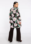 Tunic wide bottom FIORITO - brown