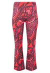 Trousers bootleg GLORIA - red
