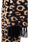 Scarf CHEETA - black 