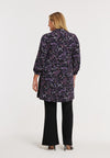 Tunic wide bottom BOHO - purple - #3