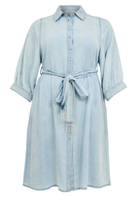 Blouse-dress INDIGO LYOCELL - indigo - #4