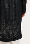 Cardigan Ajour - black - #3