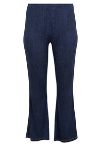 Trousers bootleg DENIM DOLCE - blue - #4
