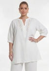 Tunic LINEN - white 