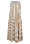 Jurk DECOSTRIPE - light brown - #3