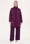 Cardigan anelli - Paars