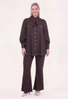 Tuniek denim dolce brown - bruin