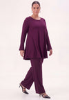 Tuniek wide bottom eco vero - Paars