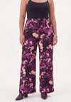 Trousers loose CICLAMY - purple 