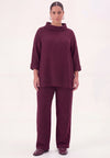 Trousers loose SPARKLE - purple 