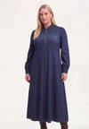 Dress midi DENIM DOLCE - indigo - #1