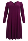 Dress midi UNI DOLCE - purple - #3