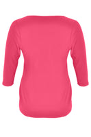 Shirt knotted DOLCE - pink - #3