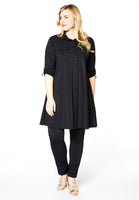 Blouse long roll sleeve COCO - black - #2