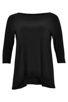 Shirt wide pleat back DOLCE - black  - #4