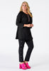 Trousers buttoned INTERLOCK - black - #2