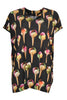 Shirt-tunic wide ICECREAM - black - #4