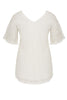 Tunic flare LACE - white  - #3