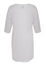 Dress beaded LINEN - white  - #3