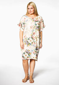 Dress string neck KIKI - white - #2