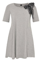 Dress scarf dots - grey - #3