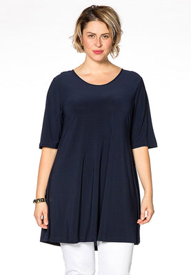 Tunic wide bot v back DOLCE - blue - #1