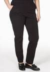 Trousers folded midfr MILANO - black 