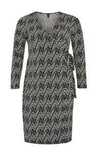 Dress cross-over CAPRI - black - #4