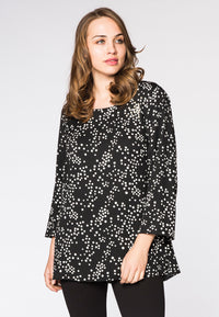 Tunic pearls CONFETTI - black - #1