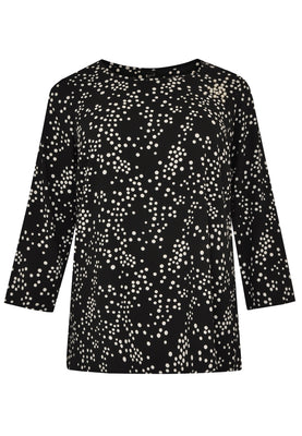 Tunic pearls CONFETTI - black  - #4