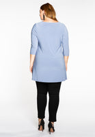 Tunic wide bot 3/4sl  DOLCE - blue - #3