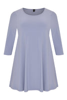 Tunic wide bot 3/4sl  DOLCE - blue - #4