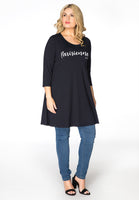 Tunic flare Parisienne - blue - #2