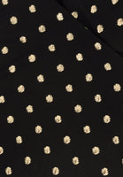 Cardigan GOLD DOTS - black  - #5