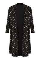 Cardigan GOLD DOTS - black  - #4