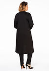 Cardigan pockets INTERLOCK - black - #3