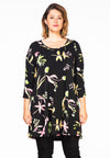 Tunic wide bot TULIP - black 