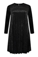 Dress plissé VELVET - black - #4