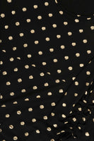 Dress GOLD DOTS - black  - #5