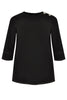 Shirt button shoulder COSI - black - #4